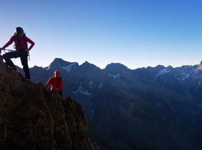 Sur les pas de Rébuffat aux Rouies