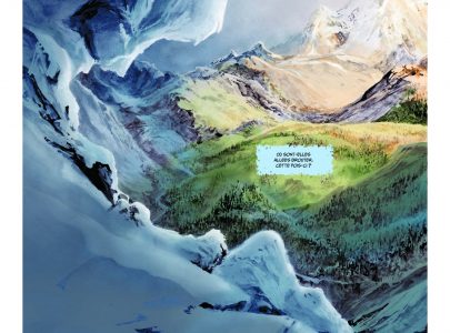 La neige en deuil